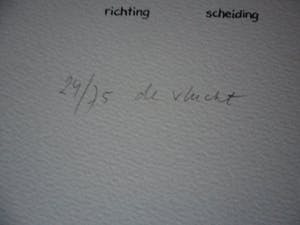 Yvon van der Weerd - 6 zeefdrukken Madrigalen van de stad Breda met tekst van Jan Doms kopen? Bied vanaf 35!