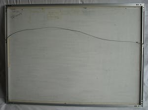 Greetje Grijpma - (1931-2013) Olieverf op paneel, ingelijst , “Boot aan zee” – 1981 kopen? Bied vanaf 50!