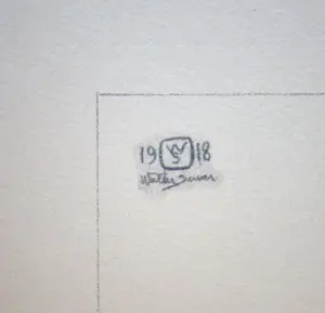 Walter Sauer - Nostalgie - 1930 - Heliogravure - Gesigneerd en gedateerd kopen? Bied vanaf 100!