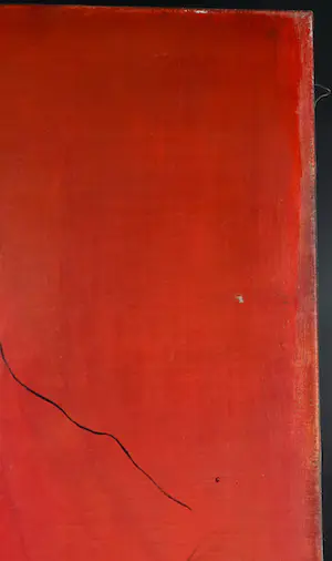 Jan Kaandorp - Gemengde techniek op doek, Innocent Red 5 (Groot) kopen? Bied vanaf 1!