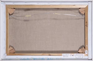 Paul Overhaus - Olieverf op doek, Boven zee - Ingelijst kopen? Bied vanaf 80!