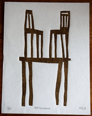 Klaas Gubbels - Hommage aan Cezanne - 2019 kopen? Bied vanaf 200!