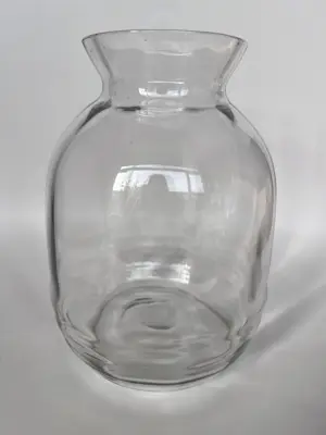 Andries Dirk Copier - Helder glazen optiek vaas uit de H-collectie. kaufen? Bieten Sie von 35!