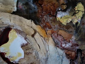 Hans Vanhorck - Groot Olieverf op doek "Eye of the Storm" BIEDEN VANAF 20€!! kopen? Bied vanaf 20!