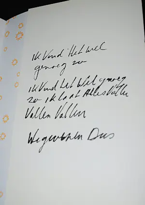 Hannes Kuiper - gesigneerd met een tekening- schaars boek kopen? Bied vanaf 65!