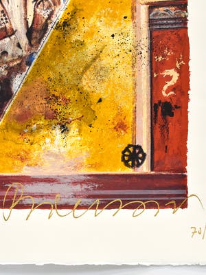 Gerti Bierenbroodspot - Paneel oker I kopen? Bied vanaf 150!