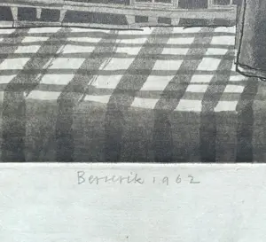 Herman Berserik - Stadsgezicht, aquatint ets kaufen? Bieten Sie von 195!