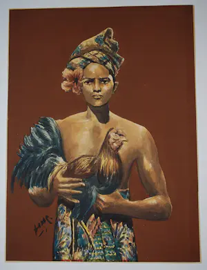 Karel Gomes - in een eclectisch kavel (ook Willem Klijn en G.L.Kiers) kopen? Bied vanaf 125!