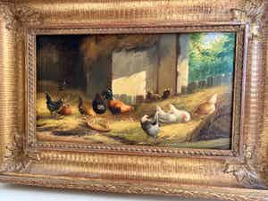 Jef Van Leemputten - Kippen in de staal verkocht voor € 400!