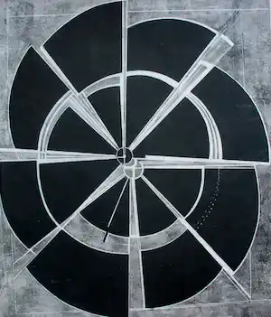 Eduard Flor - Hout/Linosnede: Parijse map - 1966 verkauft für € 59!