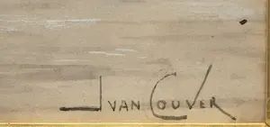 Hermanus Koekkoek (jr.) - Stadsgezicht nabij een haven kopen? Bied vanaf 325!