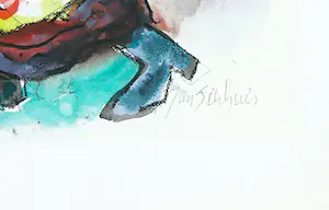 Jan Sierhuis - Giclée, Danseres kopen? Bied vanaf 1!