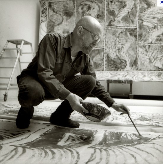 Pierre Alechinsky - Abécédaire, ets met pochoir border kopen? Bied vanaf 495!