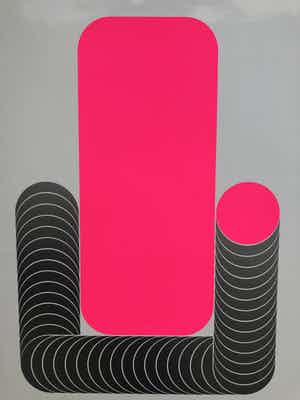 Thomas Lenk - prent 190 - glanzende zeefdruk verkocht voor € 95!