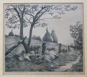 Jelle Troelstra - BERGENSE SCHOOL - litho "Bij Remouchamps" kopen? Bied vanaf 80!