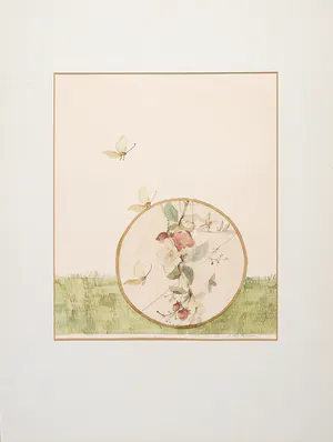 Margriet van Hegelsom - Aquarel op papier, Zonder titel kopen? Bied vanaf 50!