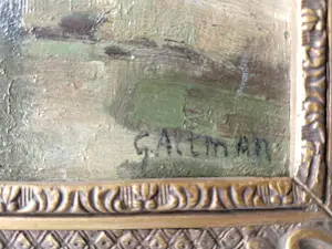 Gerard Altmann - Watermolen in zomers landschap. kopen? Bied vanaf 150!