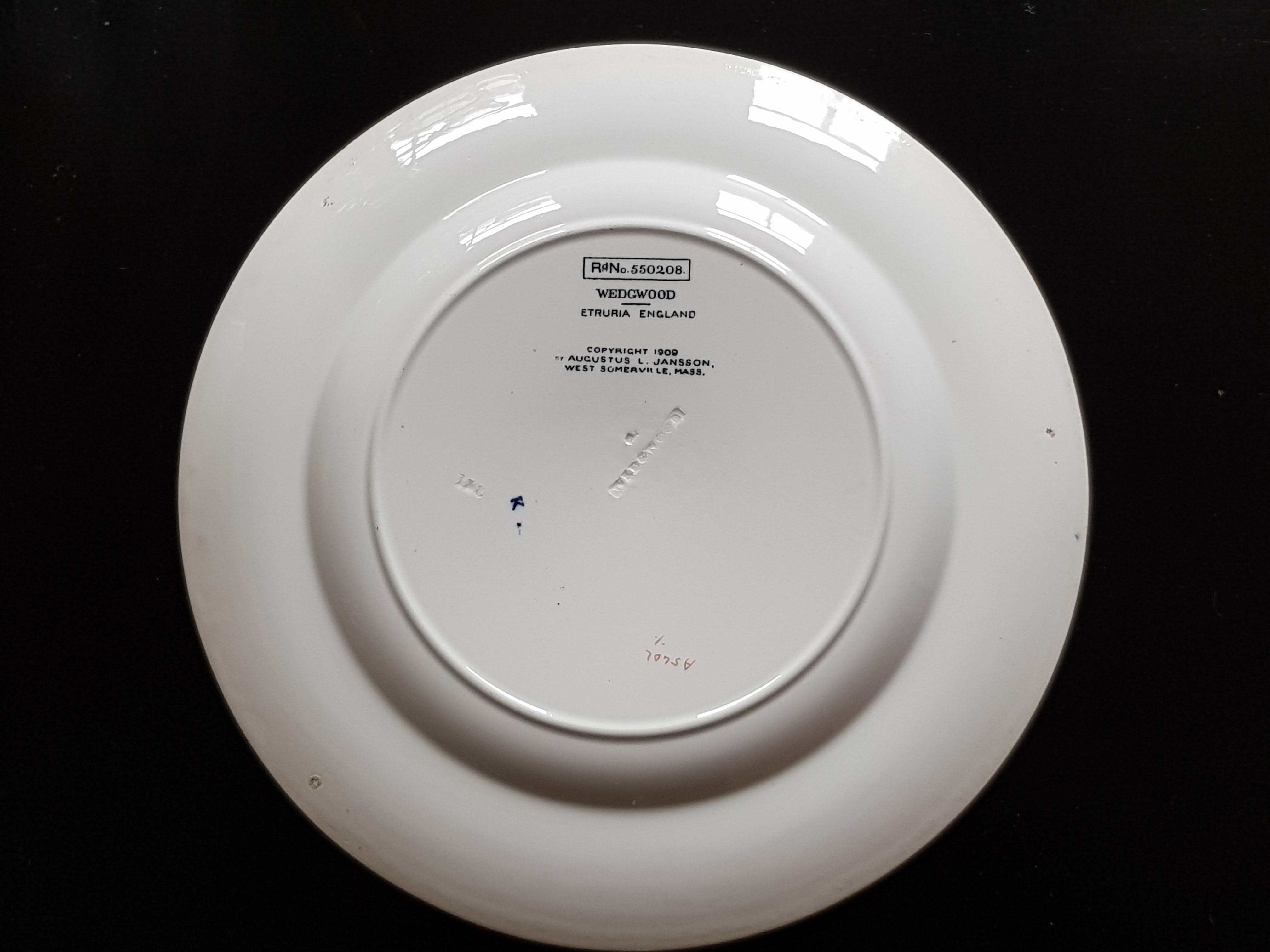 Wedgwood - King of Clubs Playing Cards Plate - Augustus L. Jansson 1909 kopen? Bied vanaf 1!