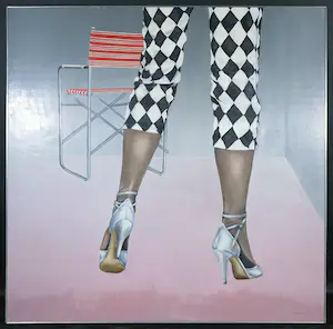 Lia Harkes - Acryl op paneel, Stilleven met benen (Groot) kopen? Bied vanaf 250!