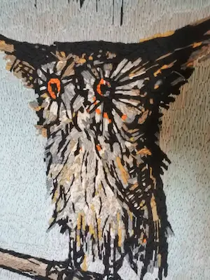 Bernard Buffet - Tapijtwerk - De uil "Le Hibou" kopen? Bied vanaf 45!