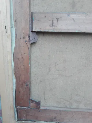 Robert Ives Browne - Bouwplaats in de winter - ca 1900 kopen? Bied vanaf 155!