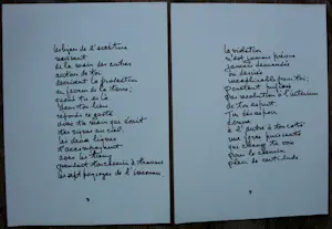 Jan Montyn - Boek met 10 etsen en enkele gedichten: les sept paysages de l'inconnue - 1972 kopen? Bied vanaf 699!