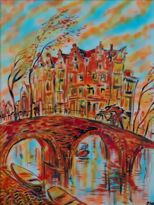 Elva Polyakova - Windy Amsterdam + Tulips kopen? Bied vanaf 100!