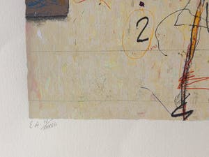 Cole Morgan - zeefdruk ‘like father like son’ - 1993 - oplage XXXVII kopen? Bied vanaf 175!