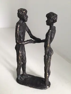 Astrid Veldhuyzen-Koppen - Sculptuur “ DANK “ kopen? Bied vanaf 1!