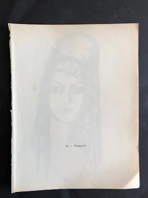 Kees van Dongen - Pochoir - Espagnole 1925 kopen? Bied vanaf 375!