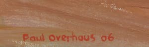 Paul Overhaus - Olieverf op doek, Dynamisch weer - Ingelijst kopen? Bied vanaf 70!