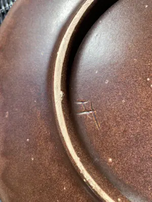 Ruscha - Mooie , in uitstekende staat keramiek wandbord waarop witte haan geschilderd is. kopen? Bied vanaf 45!