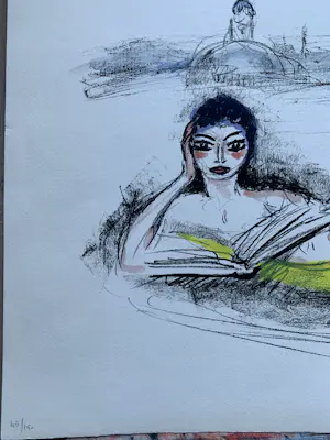 Kees van Dongen - La Seine ou la Sirene , Litho kopen? Bied vanaf 450!