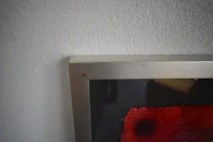 Theo Koster - Zeefdruk en collage - Nummer 5 (Zonder titel) - Ingelijst kopen? Bied vanaf 40!