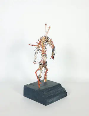 Erica Wesseling - Beeld in gemengde techniek, Energy man kopen? Bied vanaf 1!