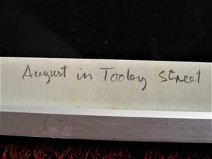 Michael Challenger - Intrigerende Unica OP-Art Lithografie "August in Tooley street" AP exemplaar! kopen? Bied vanaf 25!