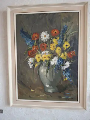 Jan Kelderman - Bloemstilleven kopen? Bied vanaf 75!