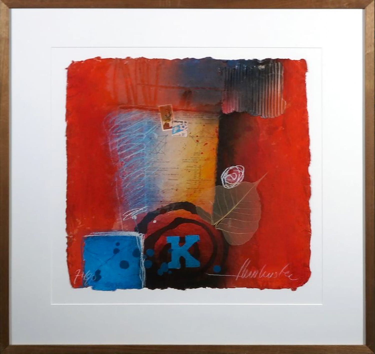 Theo Koster - Zeefdruk, Zonder titel - Ingelijst kopen? Bied vanaf 30!