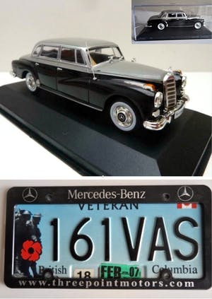 Curiosa - Whitebox -Model Mercedes in Vitrinebox +Mercedes Nummerpl.houder- PRIJS VERLAAGD kopen? Bied vanaf 39!