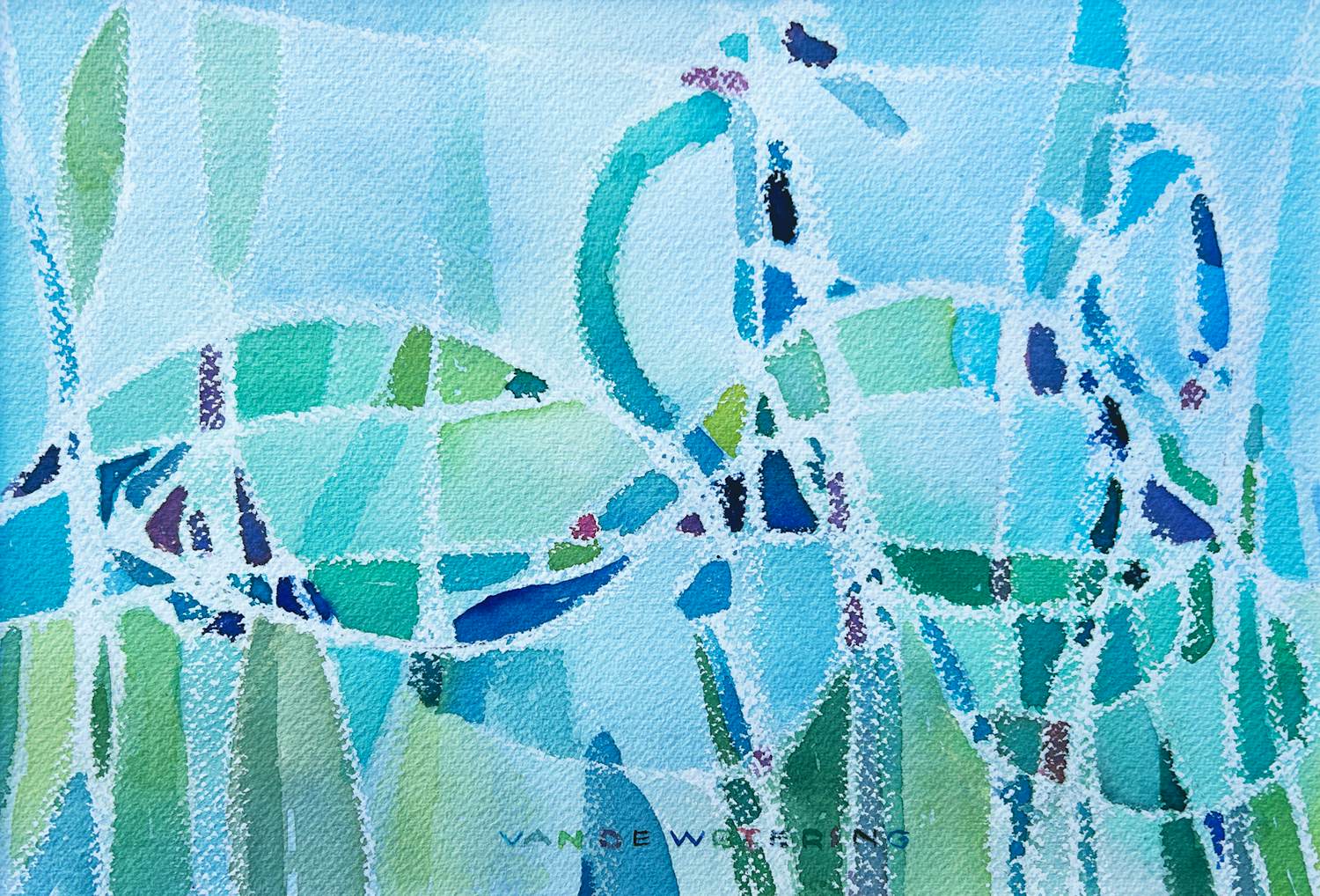 Kees van de Wetering - Flamingo Blue kopen? Bied vanaf 95!