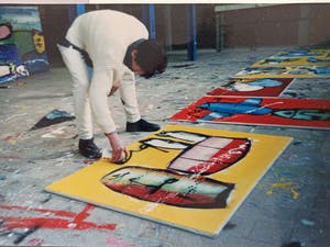 Herman Brood - Dog ( origineel schilderij) kopen? Bied vanaf 3950!