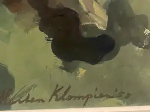 Marten Klompien - Achterzijde Hofstraat Groningen kopen? Bied vanaf 1750!