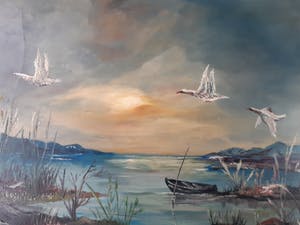 Minne Onnes - Overvliegende ganzen kopen? Bied vanaf 75!