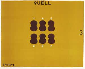 Reinier Lucassen - Zeefdruk, Quell verkocht voor € 70!