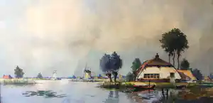Marius de Jongere - Zomerse dag aan het water verkauft für € 50!
