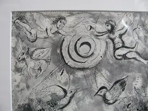 Marc Chagall - ADAM und EVA - VISION ELIAS - ISRAEL befreit von BABYLON kaufen? Bieten Sie von 200!
