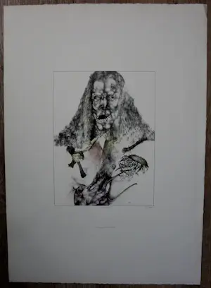 Wolfgang Petrick - Litho: "Er ist tot" kopen? Bied vanaf 49!