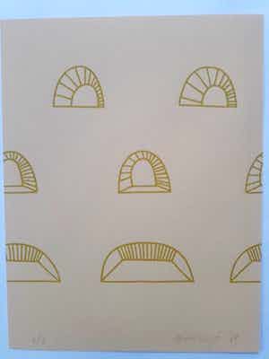 Richard Artschwager - Faces verkocht voor € 10!