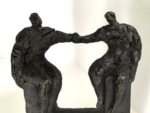 Bernadette Leijdekkers - Sculptuur “ Verbondenheid “ kopen? Bied vanaf 65!