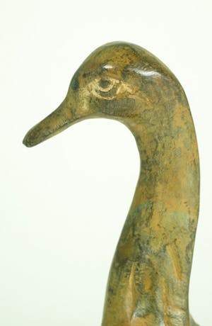 Pierre Chenet - Bronzen beeld van gans kopen? Bied vanaf 65!